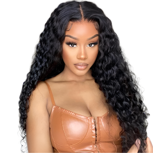 Bundles of Roses 4x4 5x6 Lace Closure 13x4 Transparent Lace Front Wigs