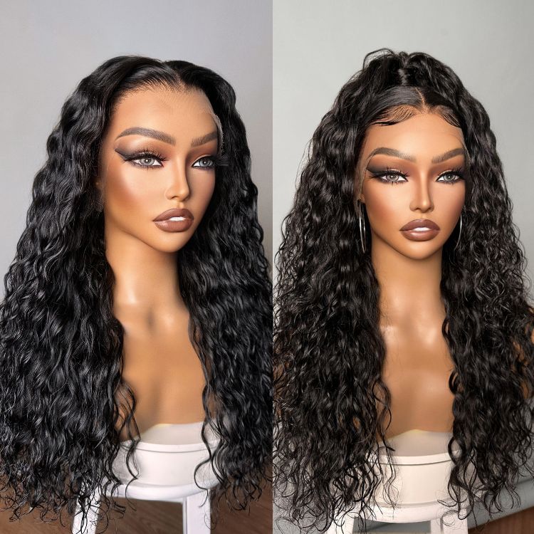 Luvme Hair PartingMax Glueless Wig Water Wave 7x6 Closure HD Lace 100% Human Hair Wig Ready to Go