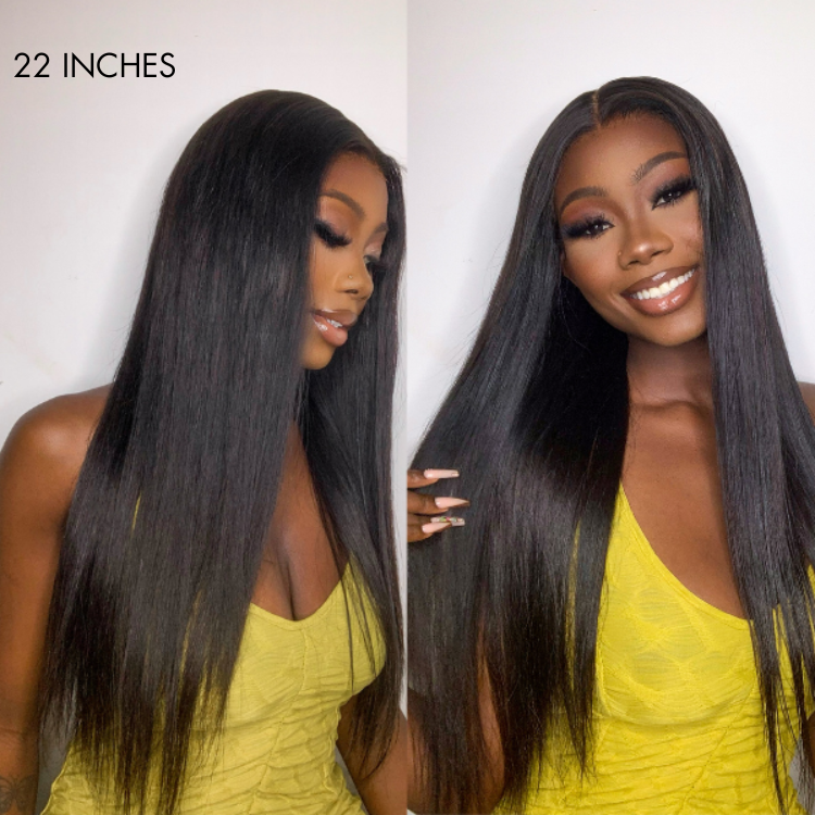 LUVME Ion Perm Straight Undetectable Glueless 5x5 Closure Lace Wig | Real HD Lace