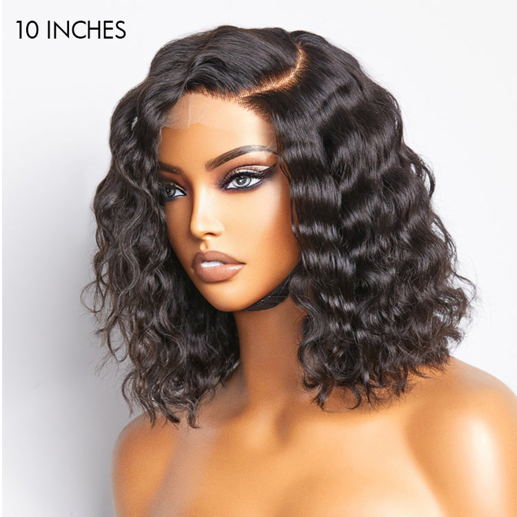 Easy-curly Light Weight Left C Part Glueless Minimalist HD Lace Wig Beginner Friendly