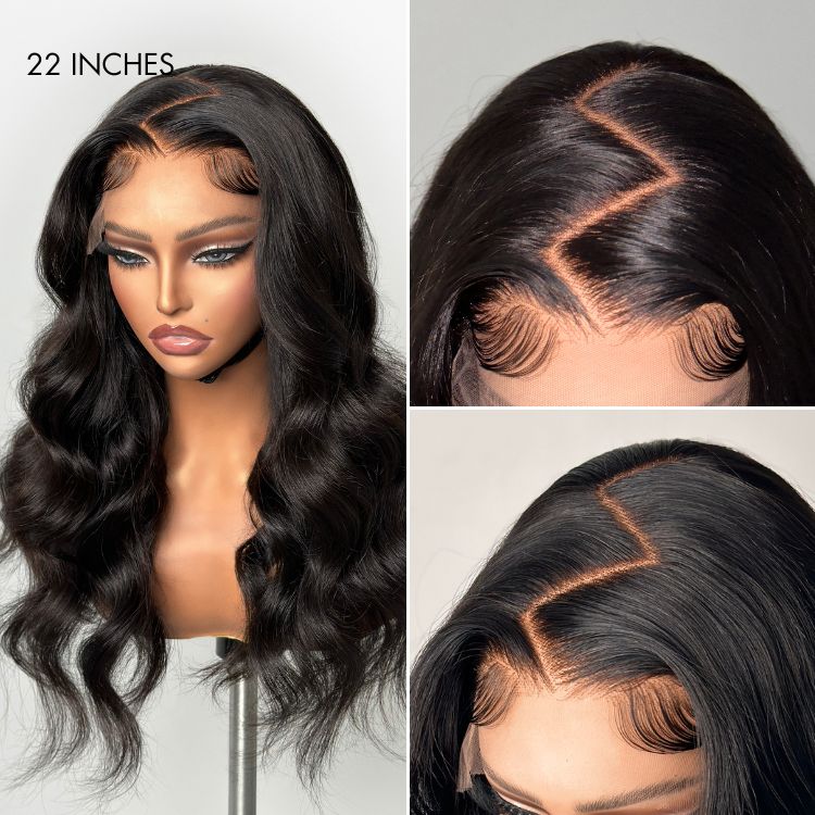 Luvme Hair PartingMax Glueless Wig Loose Body Wave 7x6 Closure HD Lace Pre Plucked & Bleached Ready to Go