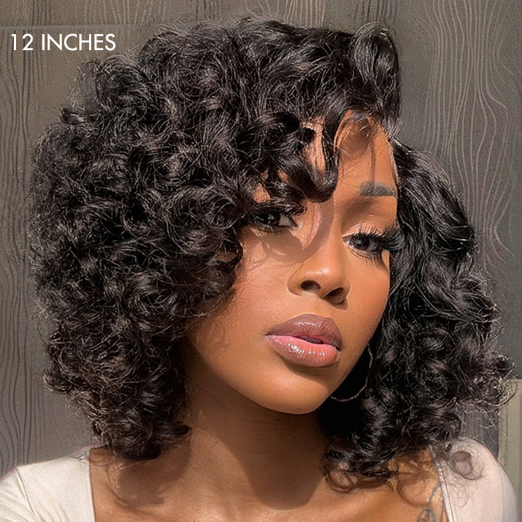 Luvme Hair Mature Bouncy Left C Part Loose Wave Glueless Minimalist HD Lace Wig Ready to Go