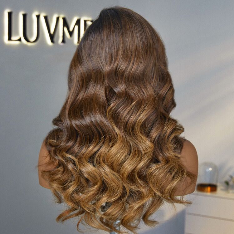 Luvme Hair PartingMax Glueless Wig Loose Body Wave 7x6 Closure HD Lace Pre Plucked & Bleached Ready to Go