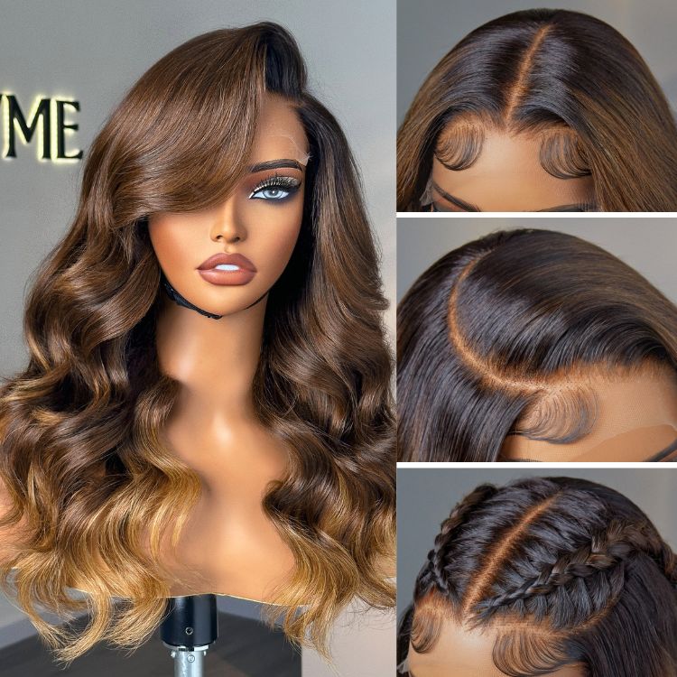 Luvme Hair PartingMax Glueless Wig Loose Body Wave 7x6 Closure HD Lace Pre Plucked & Bleached Ready to Go