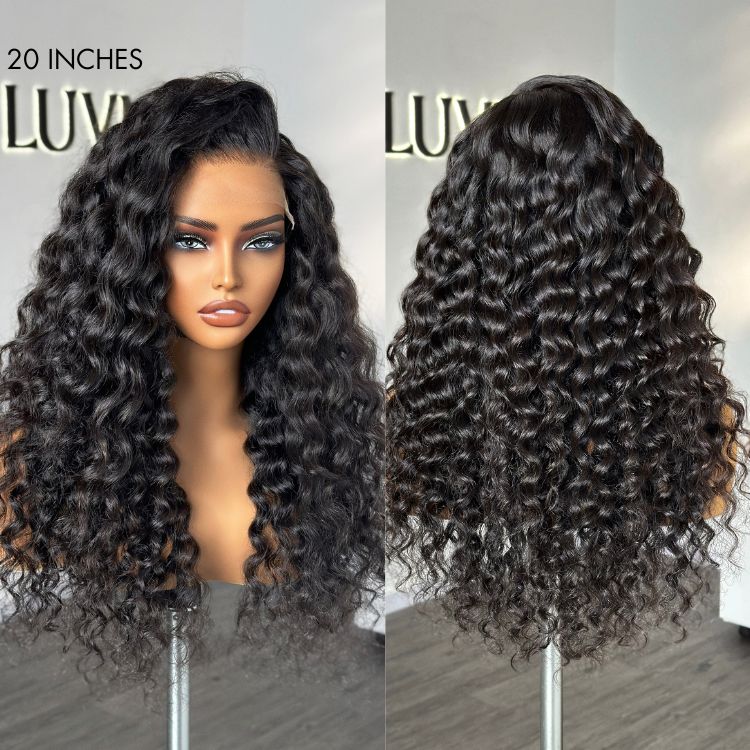 Luvme Hair PartingMax Glueless Wig Water Wave 7x6 Closure HD Lace 100% Human Hair Wig Ready to Go