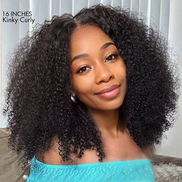 PreMax Wigs | Ear to Ear Super Natural Hairline Deep Wave Glueless 5x5 Upgraded Lace Front Long Curly Wig Pre-plucked