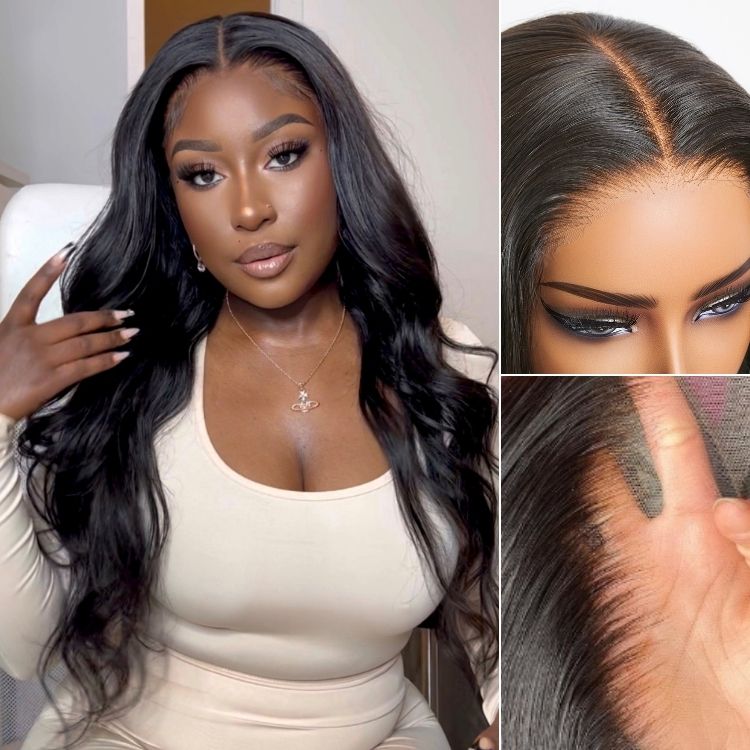 PreMax Wigs | Super Natural Hairline Loose Body Wave Glueless 5x5 Closure HD Lace Wig | Large & Small Cap Size