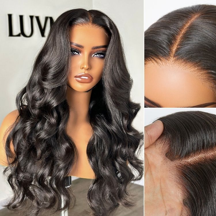 PreMax Wigs | Super Natural Hairline Loose Body Wave Glueless 5x5 Closure HD Lace Wig | Large & Small Cap Size