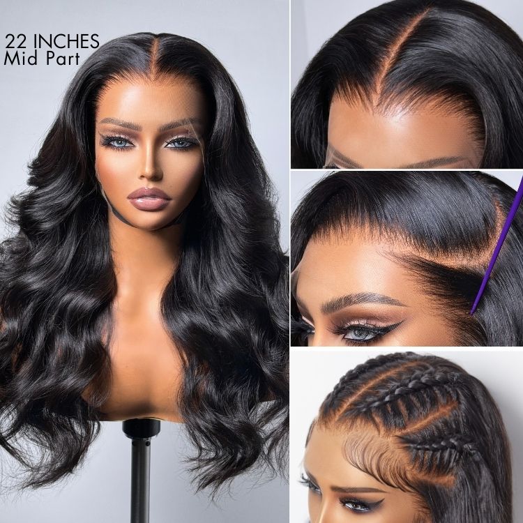 13x5 Ready to Go Frontal Wig | Nature Max Loose Body Wave Ear-to-ear Glueless HD Lace C Part Wig