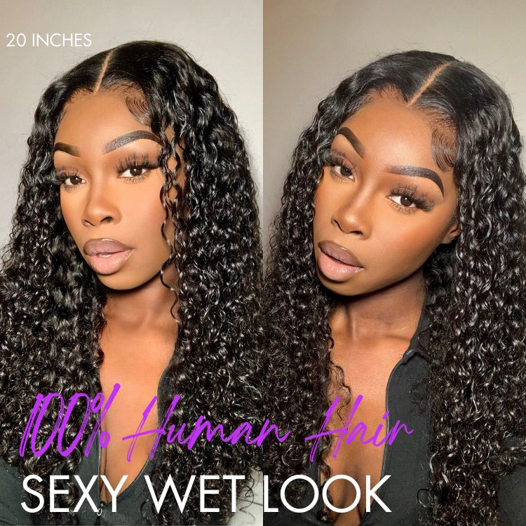 13x5 Ready to Go Frontal Wig | Nature Max Deep Wave Ear-to-ear Glueless HD Lace Long Curly Wig