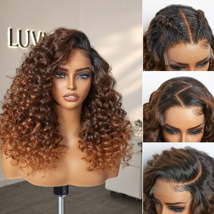 Luvme Hair PartingMax Glueless Wig Water Wave 7x6 Closure HD Lace 100% Human Hair Wig Ready to Go