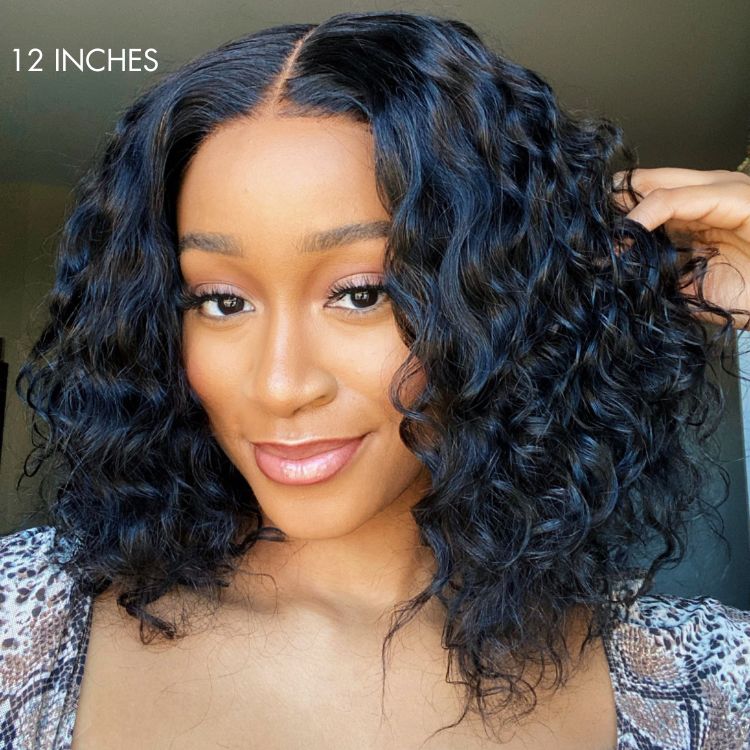 Luvme Hair PartingMax Glueless Wig Water Wave Versatile 7x6 Closure HD Lace Short Wig Ready to Go