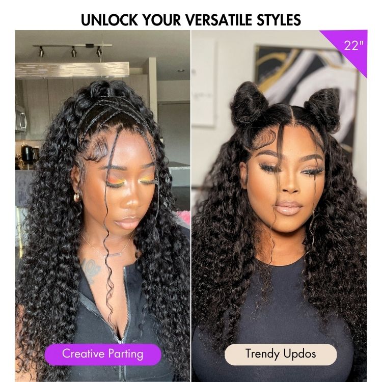 13x5 Ready to Go Frontal Wig | Nature Max Deep Wave Ear-to-ear Glueless HD Lace Long Curly Wig