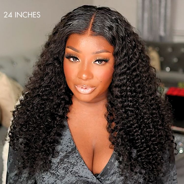 13x5 Ready to Go Frontal Wig | Nature Max Deep Wave Ear-to-ear Glueless HD Lace Long Curly Wig