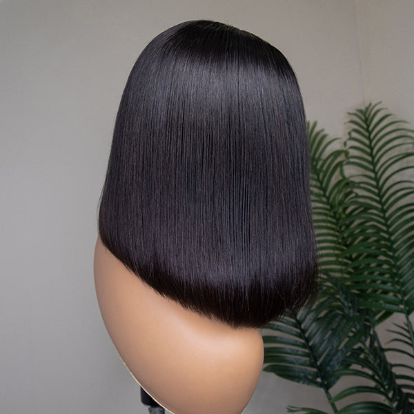 Glueless 5x5 Closure Undetectable HD Lace Silky Straight Human Hair Wigs