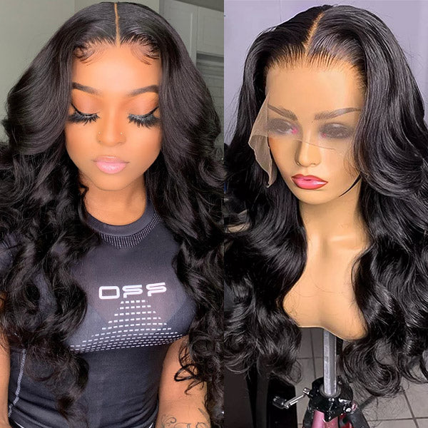 Lace Front Wig HD Lace Frontal Wig Unprocessed Glueless Human Hair Wigs